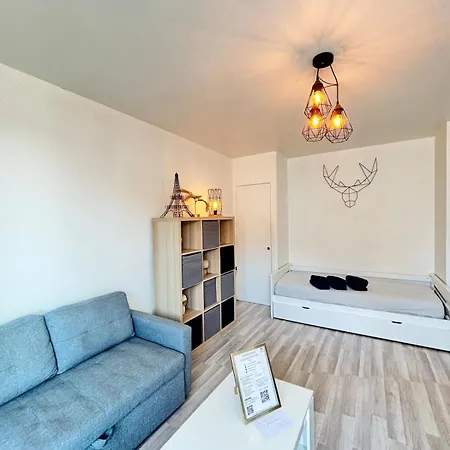 Le Doux Refuge - Parc Colombiere, Balcon & Bureau Apartament *