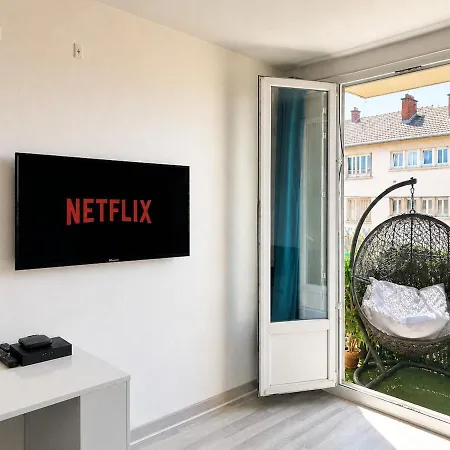 Le Doux Refuge - Parc Colombiere, Balcon & Bureau Apartament